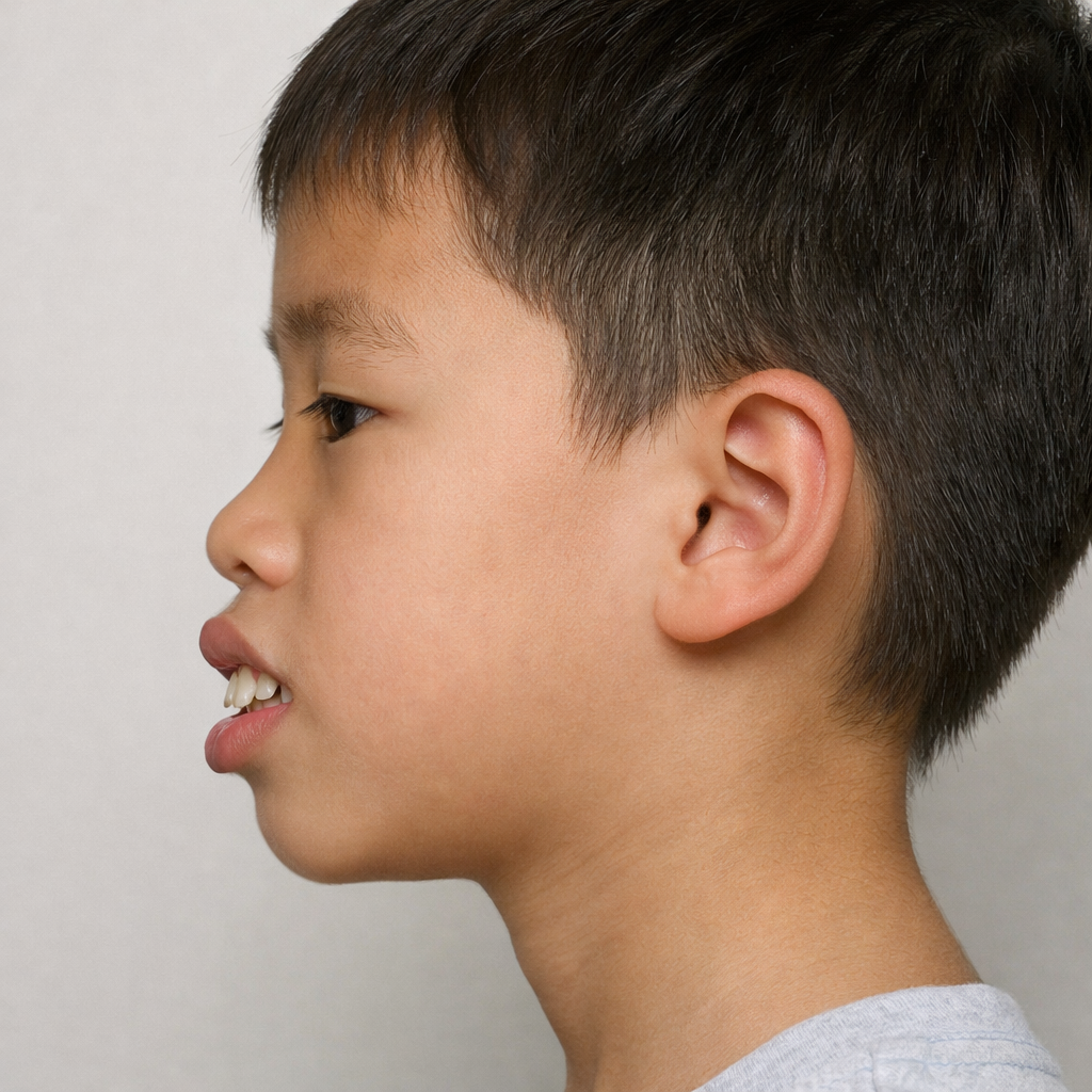 발치 교정을 통한 돌출입 개선